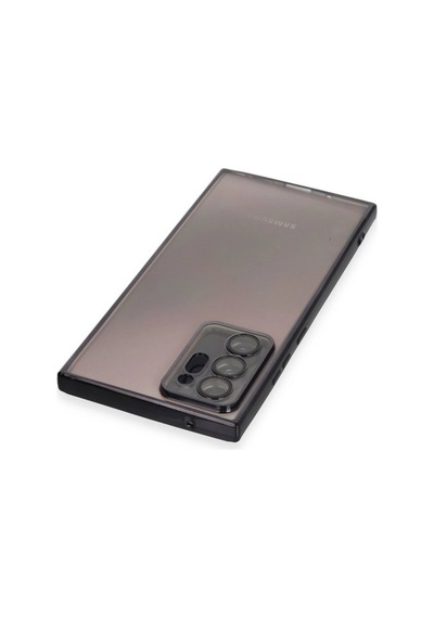 Samsung Galaxy Note 20 Ultra Kılıf Razer Lensli Silikon - Siyah