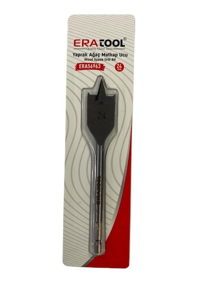 Eratool 56963 Altıgen Yassı Ahşap Maktap Ucu 24 Mm
