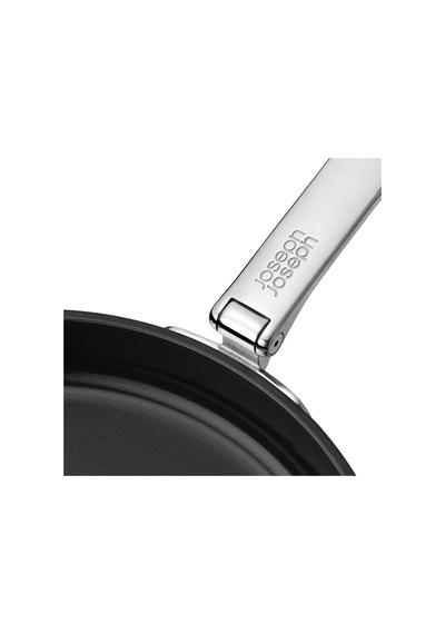Joseph Joseph Space 3 Katmalı Paslanmaz Çelik Seramik Kaplama 24 Cm Kızartma Tavası Paslanmaz Çelik