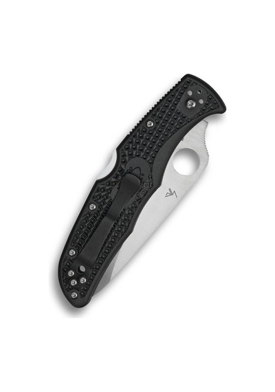 Spyderco Endura 4 Black Lightweight Spyderedge Kamp Çakı Siyah