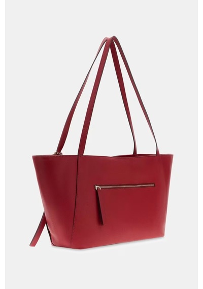 Guess Devon Kadın Tote Çanta Hwbg9745230 Kırmızı