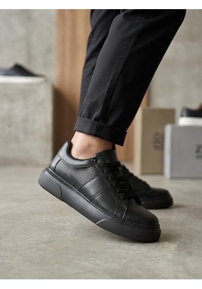 Boa Ba0247 Erkek Sneaker Günlük Casual Spor Ayakkabı Siyah Taban
