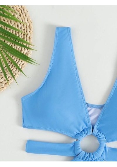 Deep Beach Cut Out Halkalı Mayokini Db200725m 001