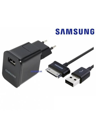 Samsung Galaxy Uyumlu Note 10.1 Tab Şarj Aleti Ve Usb Kablo