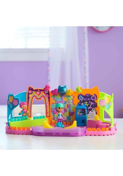 69755 Sun-spm-figür Oyun Set Gabby S Dollhouse Çatı Katı Paten Partisi Belirtilmemiş