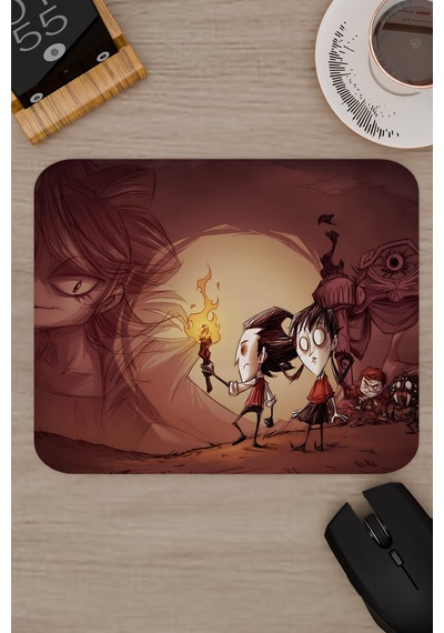 Don't Starve Kaymaz Dikişli Kauçuk Oyuncu Mousepad V3 - 22x18 Gaming Mouse Pad Fare Altlığı