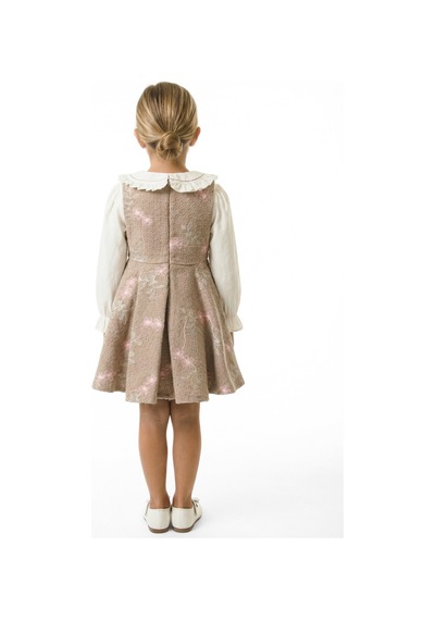 Xo Kids Kız Çocuk Elbise 3-7 Yaş 4772 Pembe