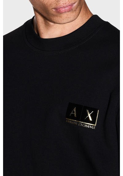 Armani Exchange Erkek Sweat Xm001892 Af10818 Mc004 Siyah-gold Siyah-gold