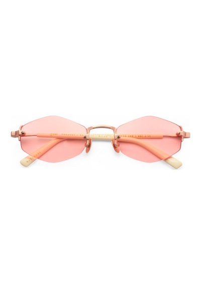 Gast Lunar Rose Gold Unisex Güneş Gözlüğü Pembe Altın