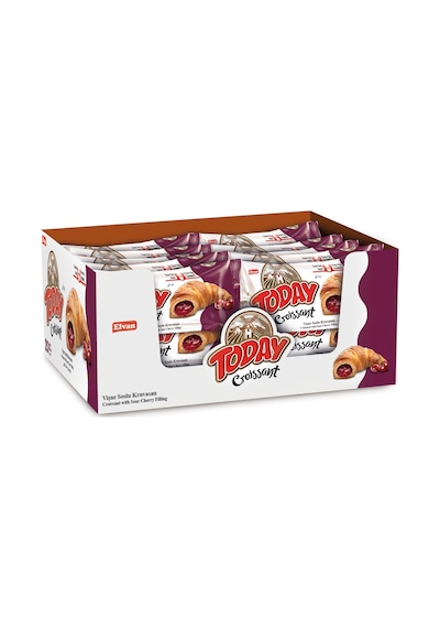 Today Kruvasan Vişneli 40 Gr. 20 Adet (1 Kutu)