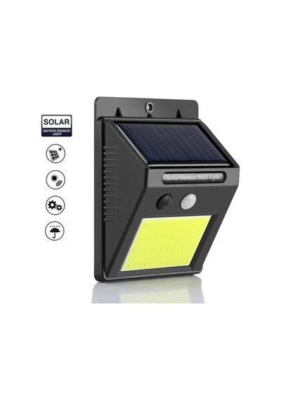 Fotoseli Led Lamba Işık Sensörlü Güneş Enerjili Solar Duvar Kapı Kamp Bahçe