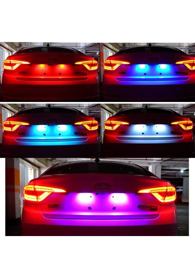 Zhltech Kumandalı Rgb Led T10 Park Ampulu 2 Adet Set