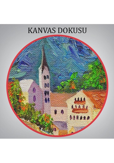 Es10 Dekoratif Baskı Sukulent Kanvas Tablo (95 x 165) HS-3438-3