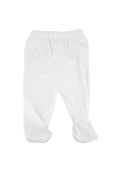 Sebi Bebe Patikli Bebek Pantolonu 5201 Beyaz