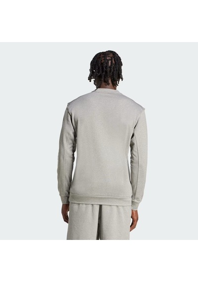 Adidas Game & Go Team Issue Bisiklet Yaka Erkek Sweatshirt Jc5695 Gri
