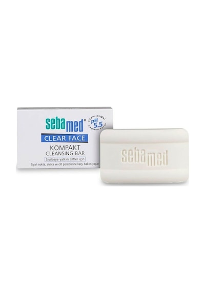 Sebamed Clearface Sivilce Ve Akne Karşıtı Yüz Temizleyici Kompakt Sabun 100 Gr