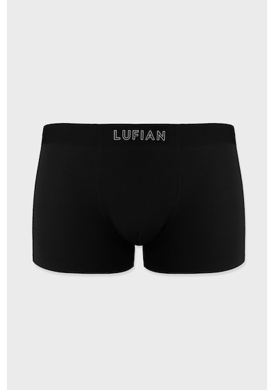 Lufian Mark 3 Adet Erkek Modal Dikişsiz Boxer Siyah Siyah 111080035100100 Siyah