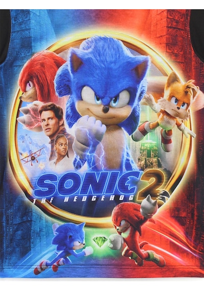 Ekidne Tails Kirpi Sonic The Hedgehog 2 Yazlık Kısa Kollu 3D Baskılı Tişört