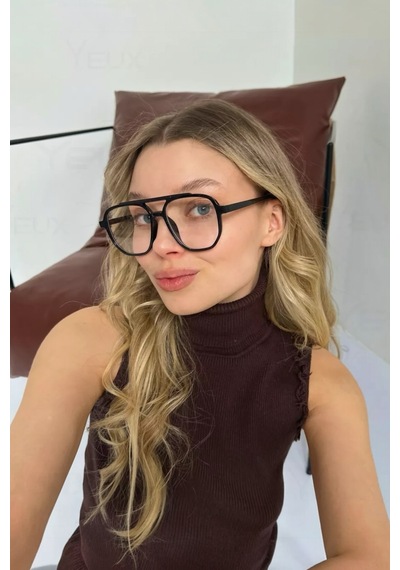 Optik Uyumlu Mavi Işık Korumalı Leopar Çerçeve Camları Değiştirilebilir Gözlük Blue Block Çok Renkli 18827109