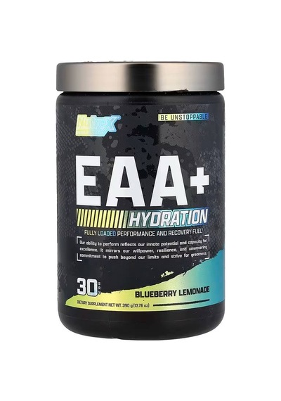 Nutrex Research Eaa Hydration Essential Amino Acid Complex 390 G - Blueberry Lemonade