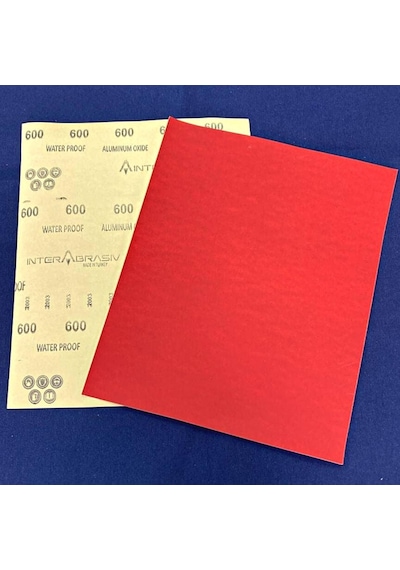 Interflex 600 Kum Su Zımparası 23X28 Cm 1 Adet Kağıt Zımpara