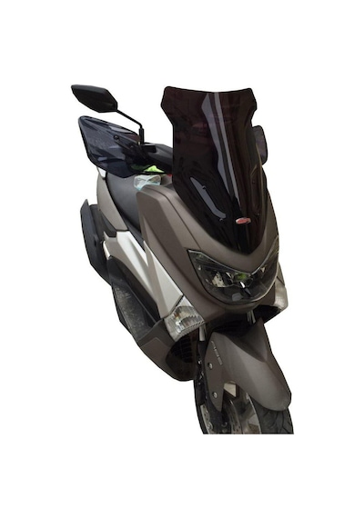 GP Kompozit Yamaha NMAX 125 / 155 2015-2020 Uyumlu Spor Ön Cam Siyah 54 cm