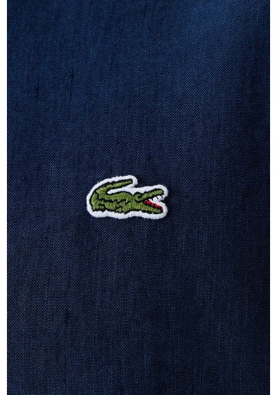 Lacoste Men's Regular Fit Button-down Collar Linen Shirt Erkek Düğmeli Yaka Keten Gömlek Lacivert Lacoste Men's Regular Fit Button-down Collar Linen Shirt Erkek Düğmeli Yaka Keten Gömlek Lacivert