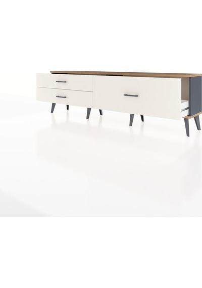 Arges Tv Ünitesi 3 Çekmeceli 176x30x51 Antrasit-çam/aytaşı Atlas Çam/aytası Arges Tv Ünitesi 3 Çekmeceli 176x30x51 Antrasit-çam/aytaşı Atlas Çam/aytası