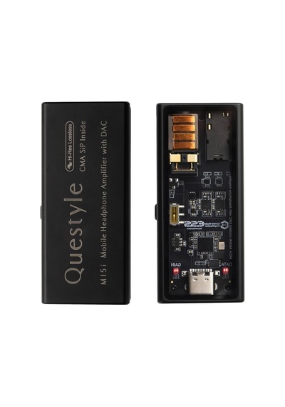 Questyle M15i Taşınabilir Dac & Kulaklık Amplifikatörü Siyah
