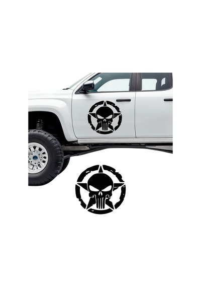 Kuru Kafa Army Star Off Road Sticker 28x28 Cm