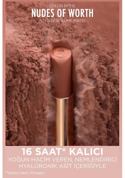 L'Oreal Paris Color Riche Intense Volume Matte Ruj 520 Nude Defiant