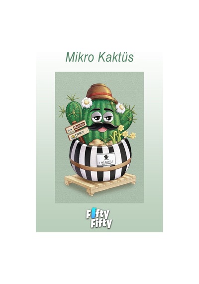 Loz Mikro Bitki Kaktüs -lz1245 578 Parça Oyuncak Yapım Seti