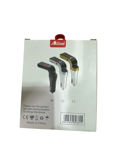 Bluetooth Lu Araç Mp3 Çalar & Çakmaklık Wireless Fm Transmitter Usb Şarjlı