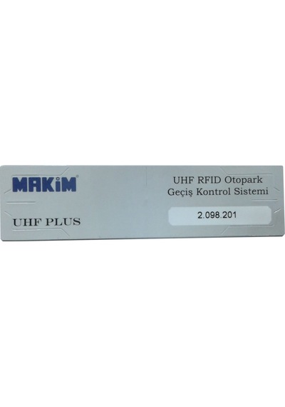 Uhf Sticker X Kriptolu Hgs / Ogs Araç Cam Etiketi - 10 Adet