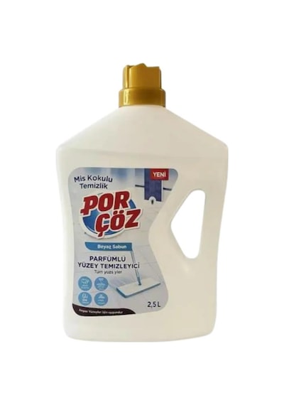 Porçöz Yüzey Temizleyici Beyaz Sabun 2500 Ml Diğer