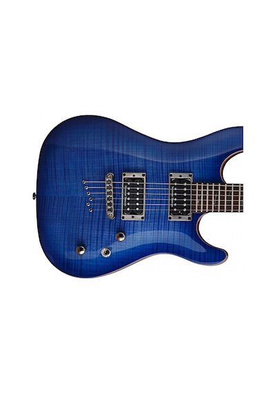 Cort Kxcustombbw Elektro Gitar Custom. Çantalı. Mavi Burst. Seym