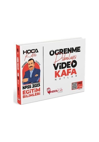 2022 KPSS Eğitim Bilimleri Öğrenme Psikolojisi Video Kafa Notlar - Yılmaz Alkaya - Hoca Kafası Yayınları