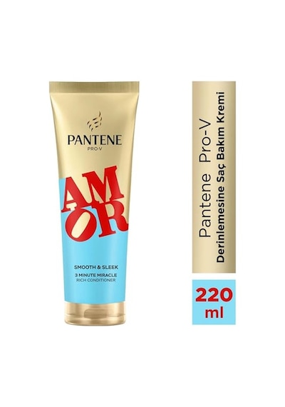 Pantene Amor Edition Pro-v Derinlemesine Bakım 3 Dakikalık Mucize Saç Kremi 220 Mililitre