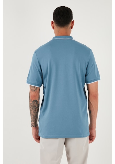 Buratti Pamuklu Regular Fit Erkek Polo Yaka T Shirt 5902063 Açık Mavi Buratti Pamuklu Regular Fit Erkek Polo Yaka T Shirt 5902063 Açık Mavi