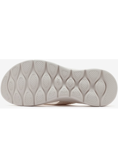 Skechers Go Walk Flex Sandal - Splendor Kadın Bej Parmak Arası Terlik 141404 Nat Bej