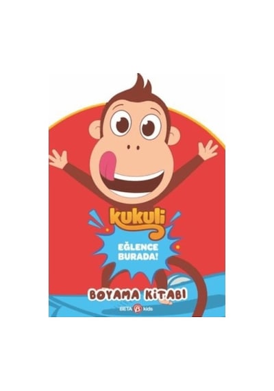 Kukuli Eğlence Burada Boyama Kitabı