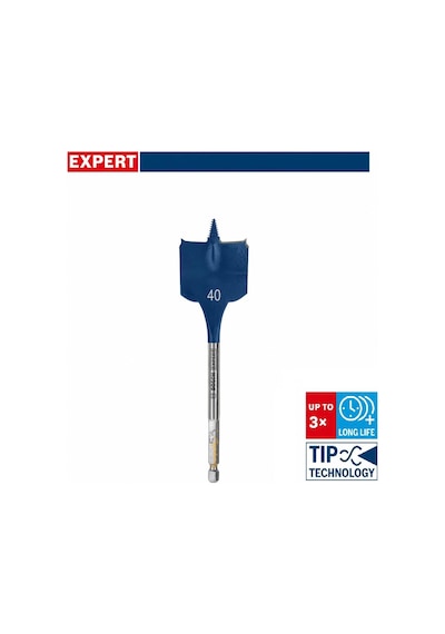 Bosch Expert 40 X 152 Mm Ahşap Yaprak Kelebek Delme Ucu 2608902106