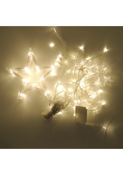 Sunlight 6'lı Yıldız Set Sarkıt Led Aydınlatma 8 Modlu Gün Işığı
