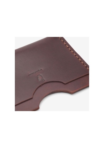 Elegance Leather El Yapımı Hakiki Deri Kartlık Koyu Kahverengi - 636083967 Koyu Kahverengi