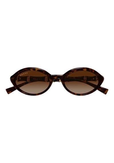 Guccı 2059s 002 51-19 Güneş Gözlüğü Kahverengi