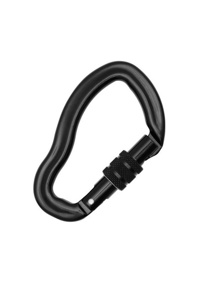 Kong Ergo Screw Sleeve 27kn Kompakt Vidalı Alüminyum D Karabina 783ıa0nnnkk Siyah