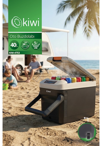 Kiwi KIM-4753 Oto Buzdolabı 40 L