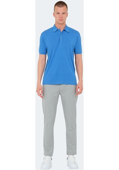 Slazenger KATSURO Erkek Polo Yaka Koyu Mavi Tişört