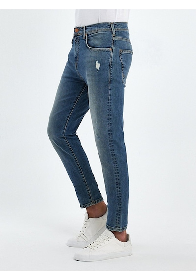 Ltb Dıego X Y Normal Bel Dar Paça Skınny Jean Pantolon 010095149015984 4114 Mavi