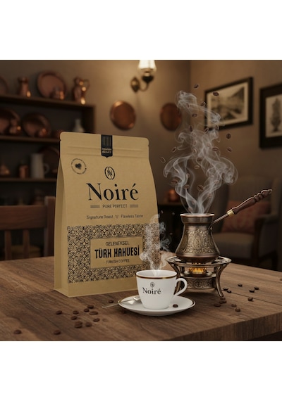 Noire %100 Arabica Asırlık Lezzet Öğütülmüş Geleneksel Türk Kahvesi 100 G